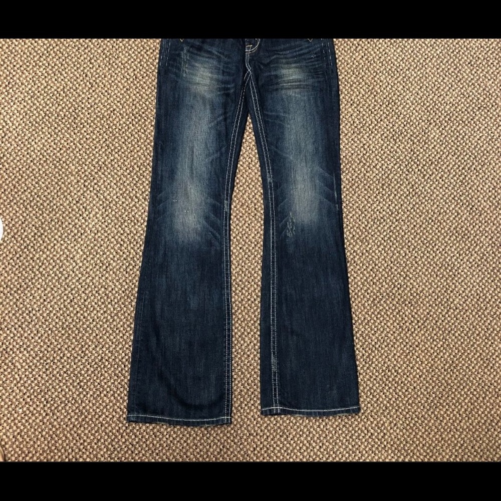 NWOT MEK Oaxaca Bootcut Denim 28x34 - Picture 4 of 5